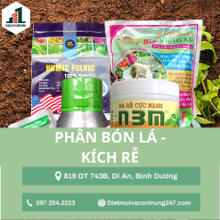 Phân bón lá - kích rễ